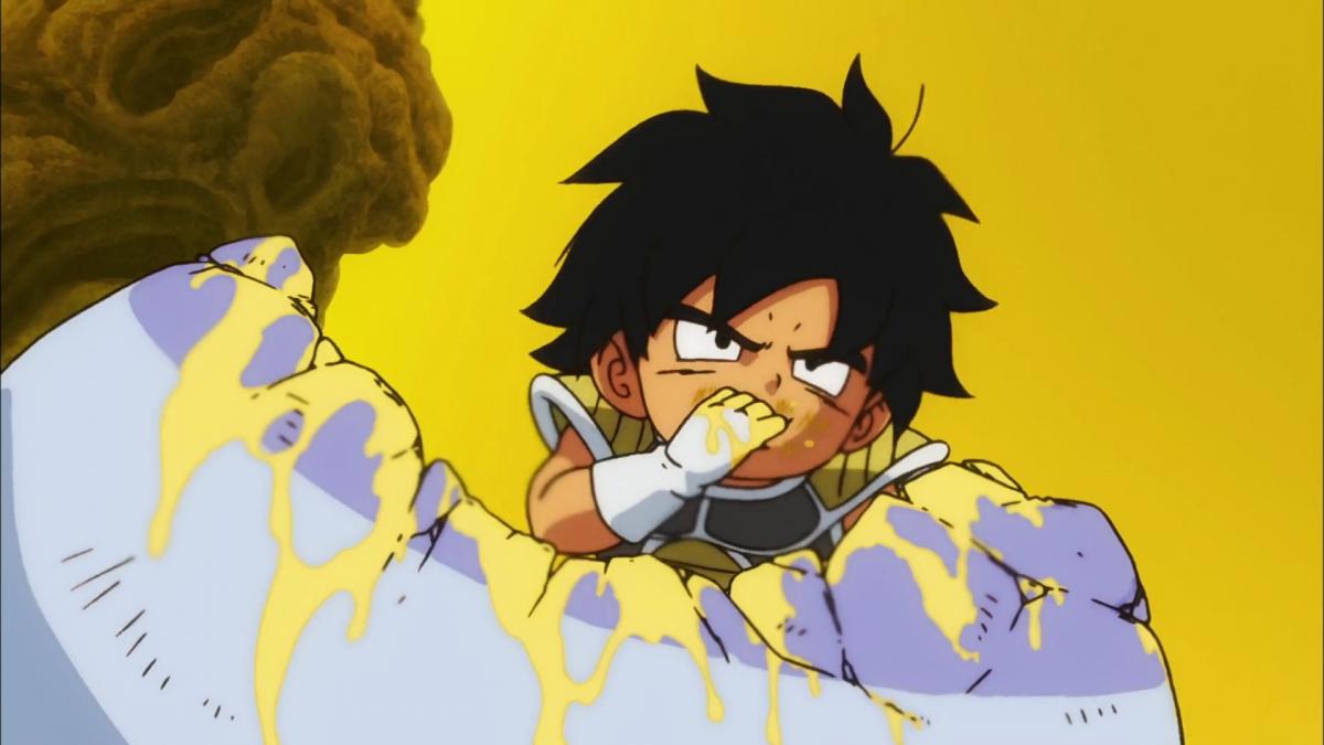 La vie est dur pour Broly sur sa planète