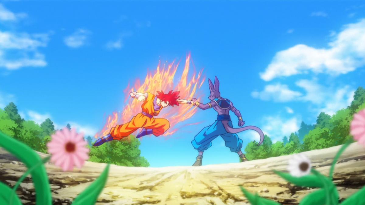 Goku SSG et Beerus