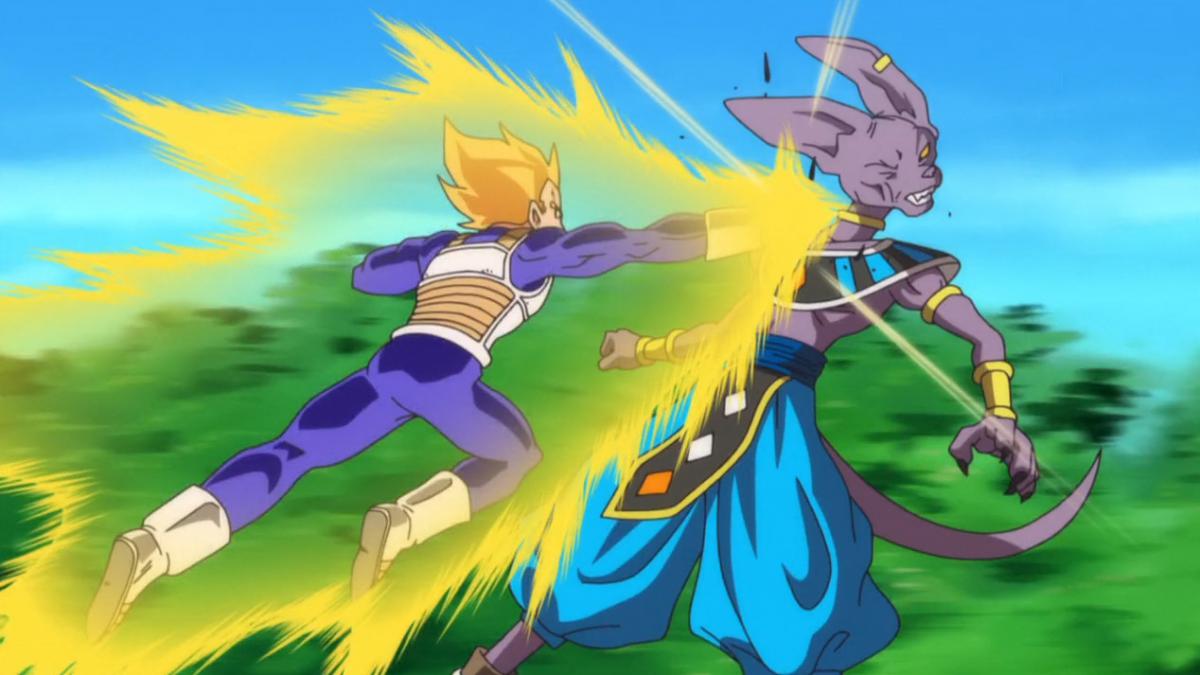 Vegeta et Beerus