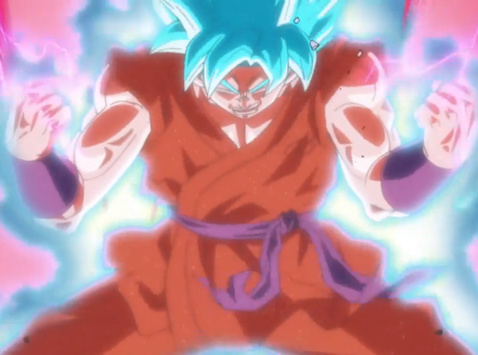 Goku kaioken blue
