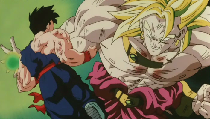 Broly contre Gohan