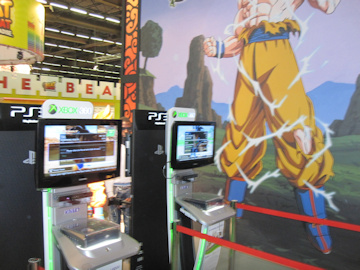 Bornes Dragonball Kinect