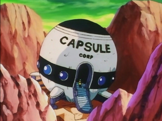 Le vaisseau de la capsulecorp