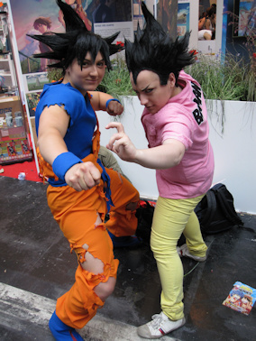 Cosplay de Goku et Vegeta