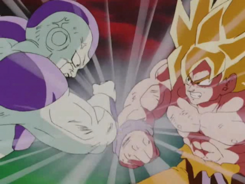 Goku contre Freeze