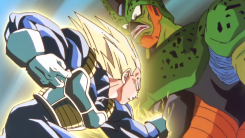 Vegeta contre Cell