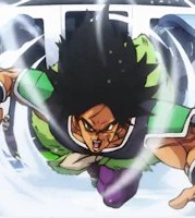Broly attaque