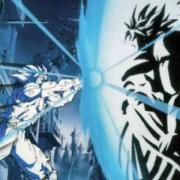 Broly n'esquive pas un kamehameha à bout pourtant
