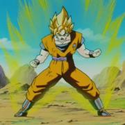 Goku en super saiyen